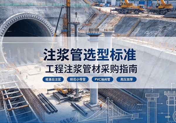 黄平注浆管选型标准
